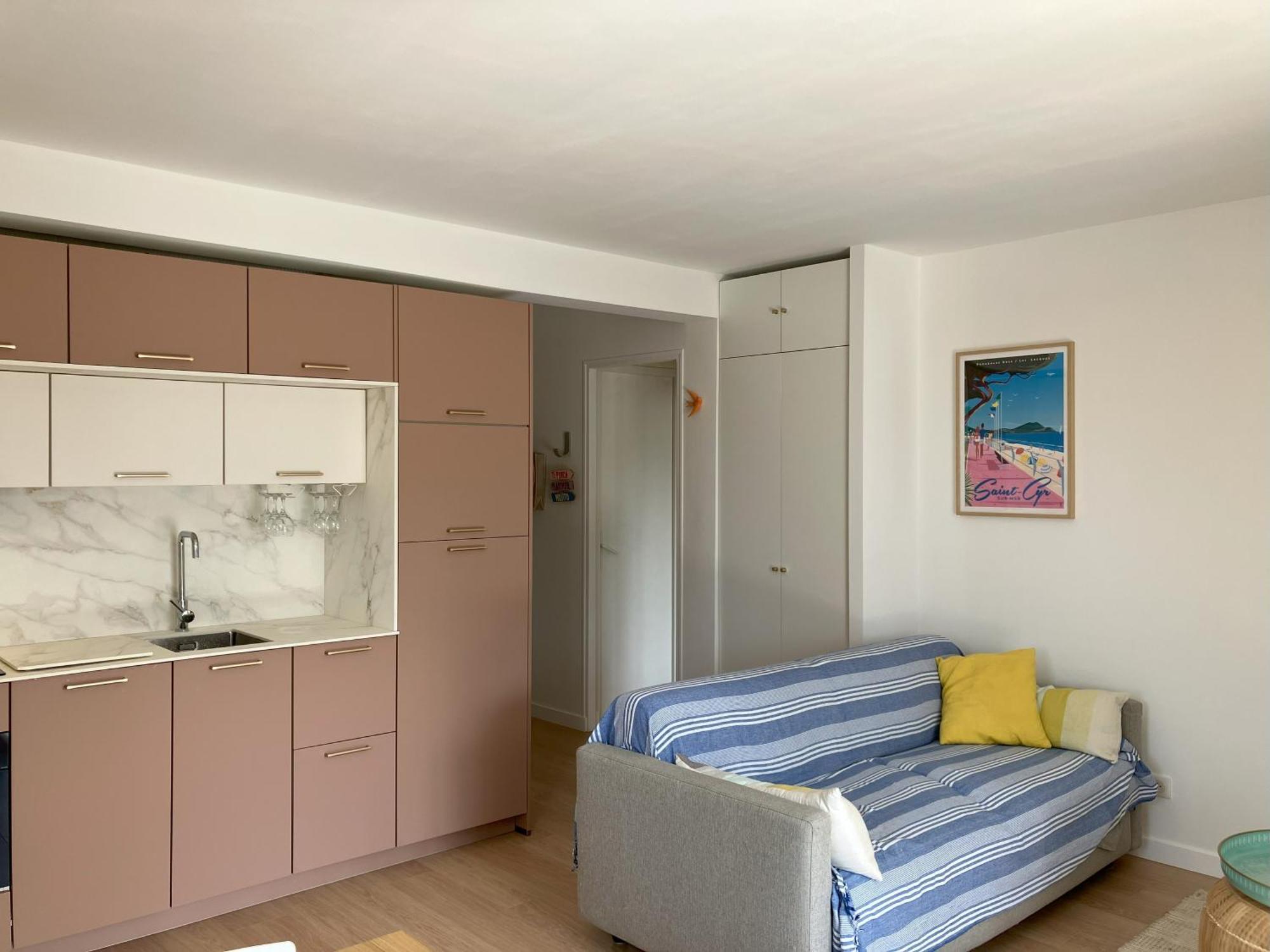 Mer & Relax - Parking - Wifi - Terrasse - Mer Saint-Cyr-sur-Mer Ngoại thất bức ảnh