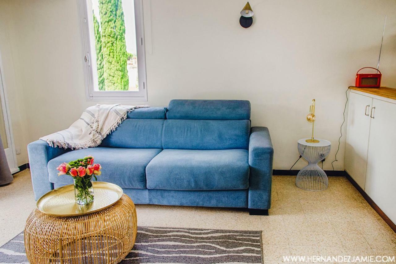 Mer & Relax - Parking - Wifi - Terrasse - Mer Saint-Cyr-sur-Mer Ngoại thất bức ảnh