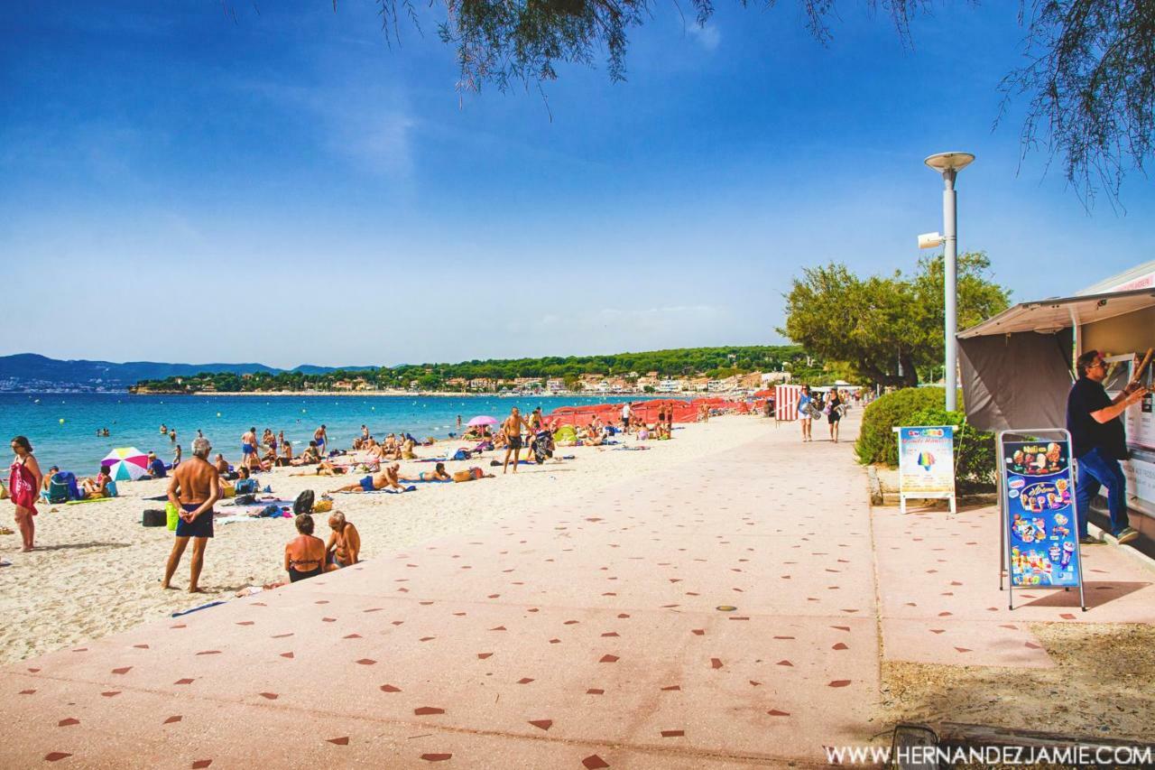 Mer & Relax - Parking - Wifi - Terrasse - Mer Saint-Cyr-sur-Mer Ngoại thất bức ảnh
